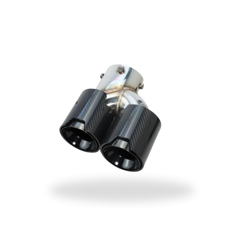 MP Style Carbon Fiber Quad Exhaust Tip Set - BMW G20 3 Series & G22/G23/G26 4 Series