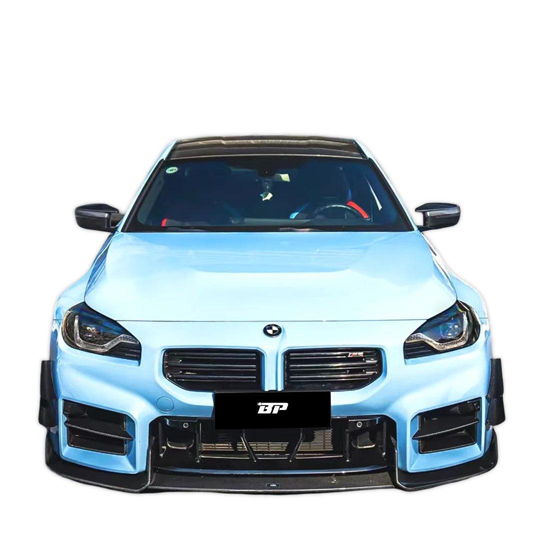 AD Style Carbon Fiber Front Canard Set - BMW G87 M2