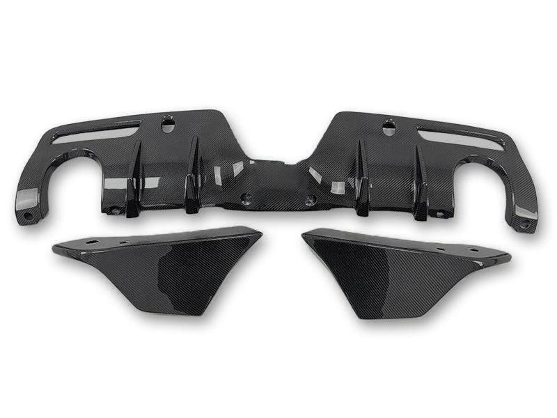 AG Style Carbon Fiber Rear DIffuser - Toyota A90 Supra