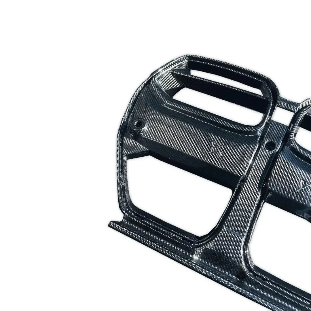 AN Style Carbon Fiber Front Grilles - BMW G80 M3 & G82/G83 M4
