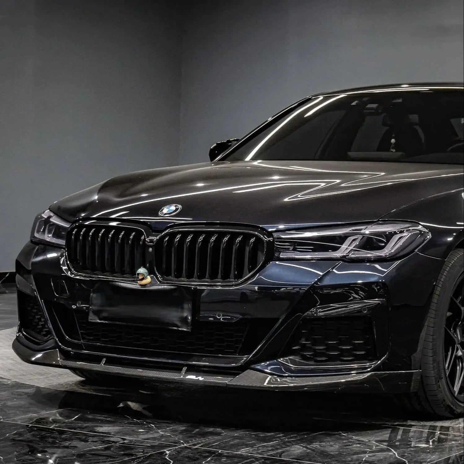 MP Style Carbon Fiber Front Lip - BMW G30 5 Series LCI