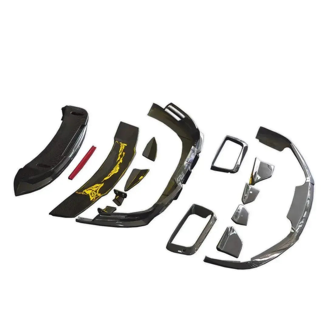 BRB Style Carbon Fiber Front Lip - Porsche 992.1 911 Carrera & Carrera S