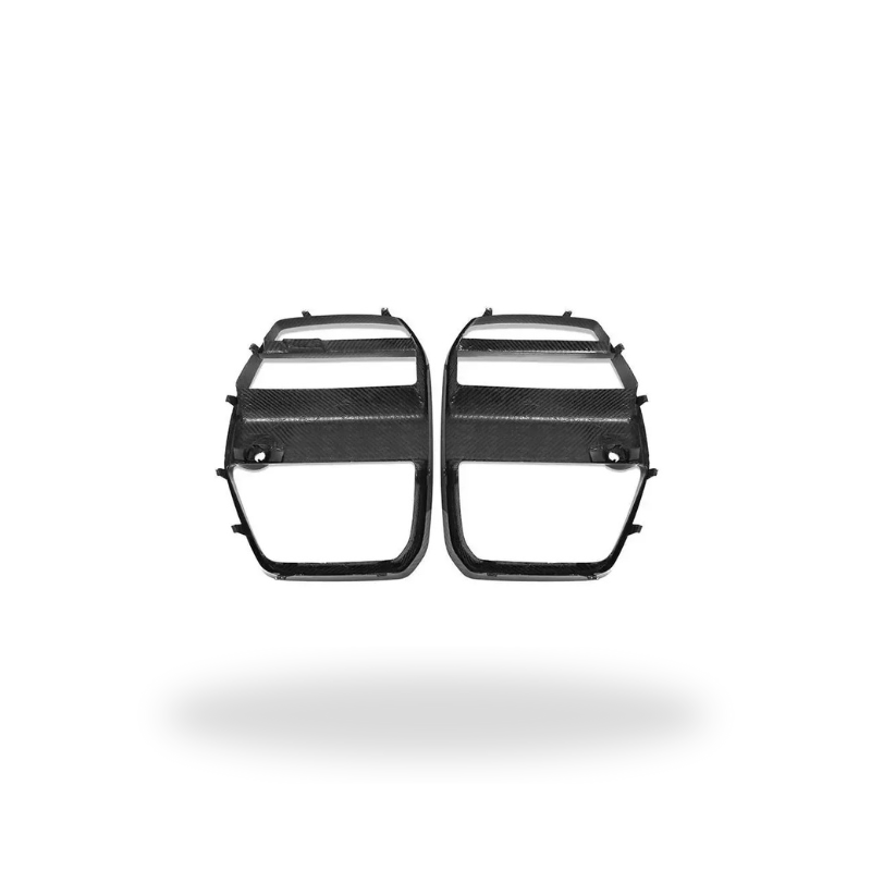 V Style Carbon Fiber Front Grilles - BMW G80 M3 & G82/G83 M4