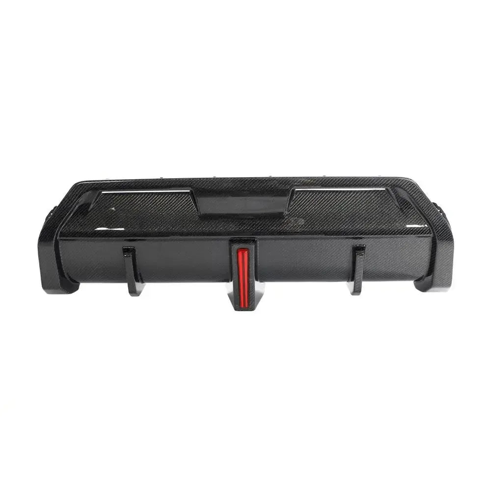 Carbon Fiber Rear Diffuser with Brake Light - BMW G42 2 Series