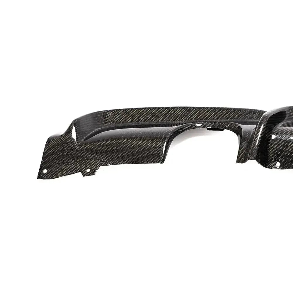 MP Style Carbon Fiber Rear Diffuser w/ Brake Light - BMW F30 3 Series