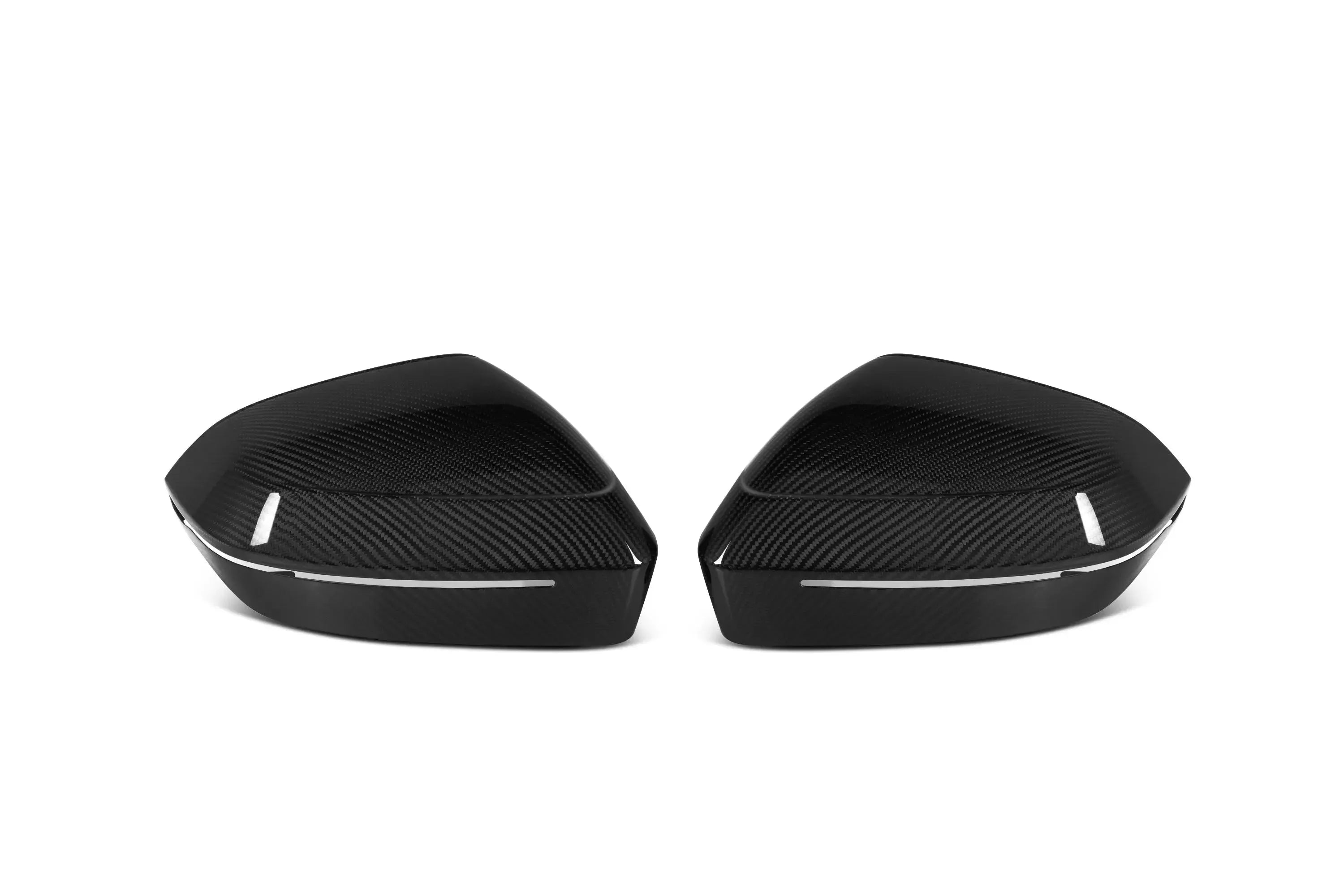 OEM Style Carbon Fiber Mirror Caps - BMW G60 5 Series & G70 7 Series