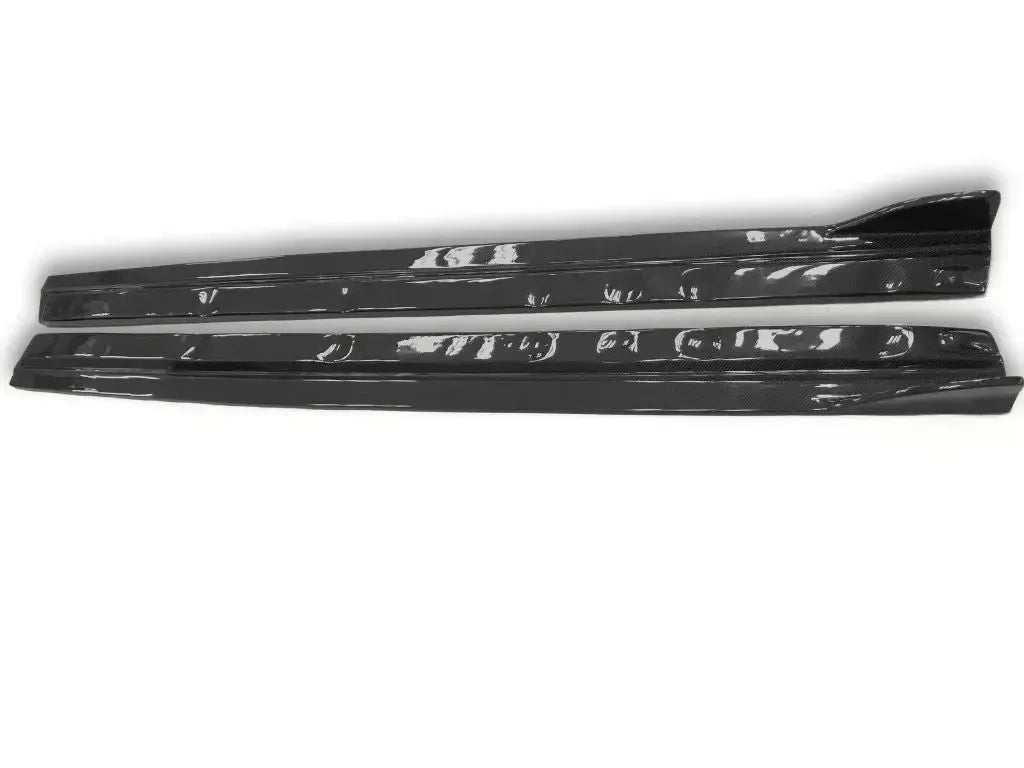 RS Style Carbon Fiber Side Skirts - Audi A3
