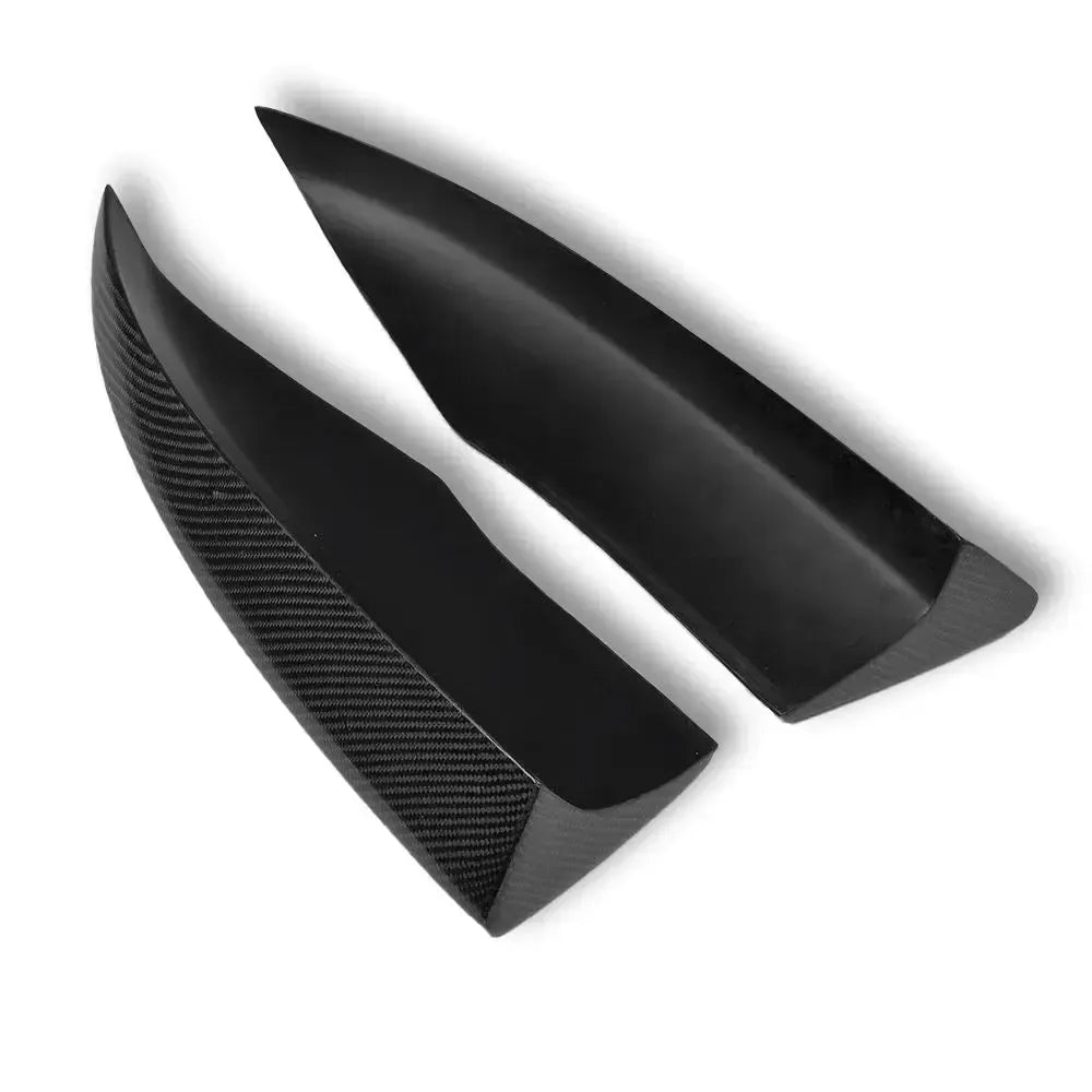 RS3 Style Carbon Fiber Rear Splitters - Audi S3 / A3 S Line