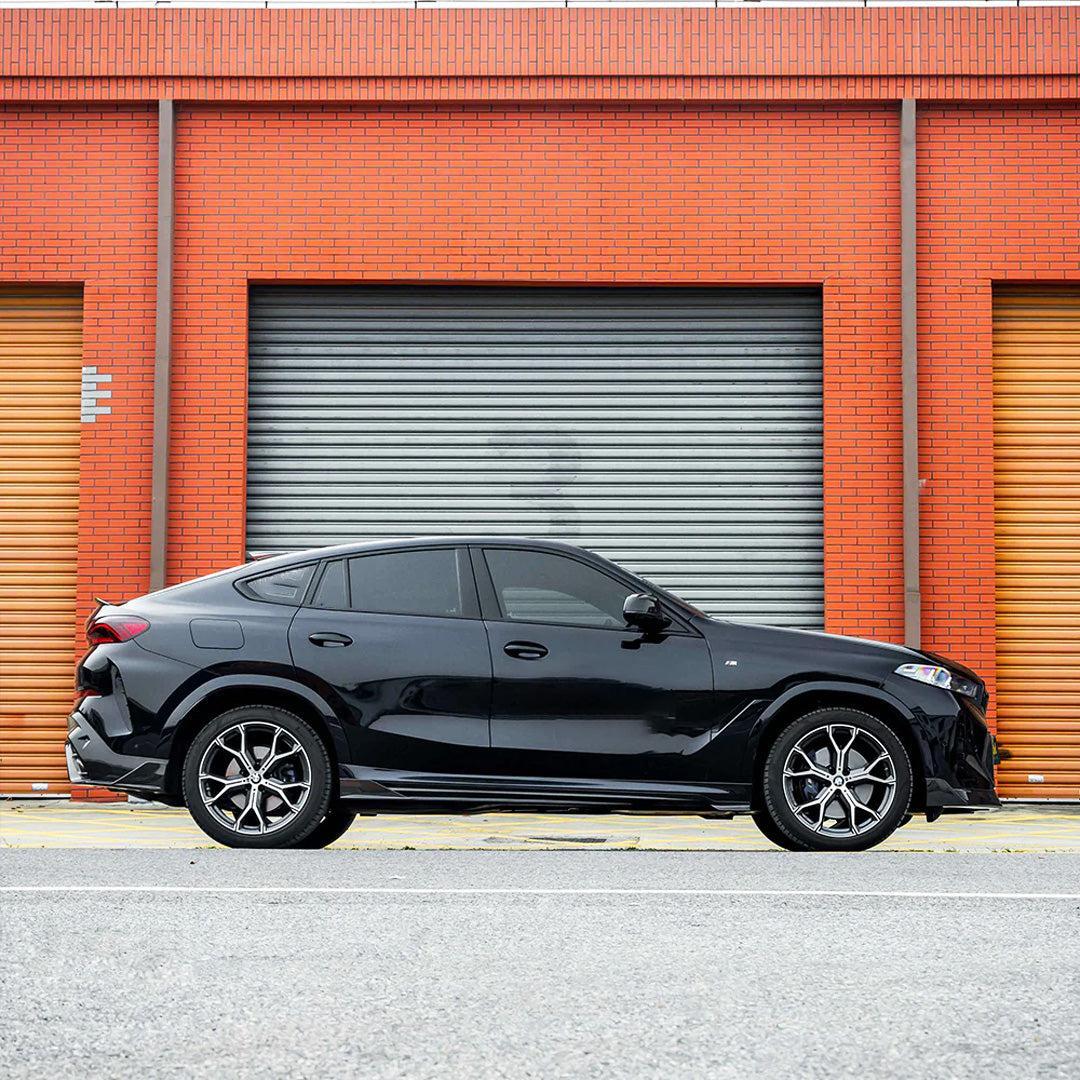 SQ Style Carbon Fiber Side Skirt - BMW G06 X6 LCI