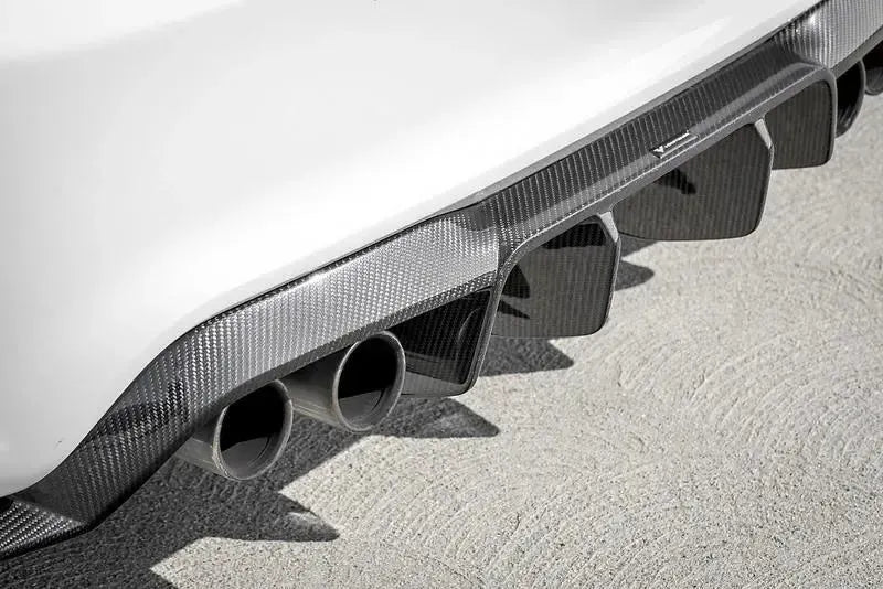 V Style Carbon Fiber Rear Diffuser - BMW F87 M2 & M2C