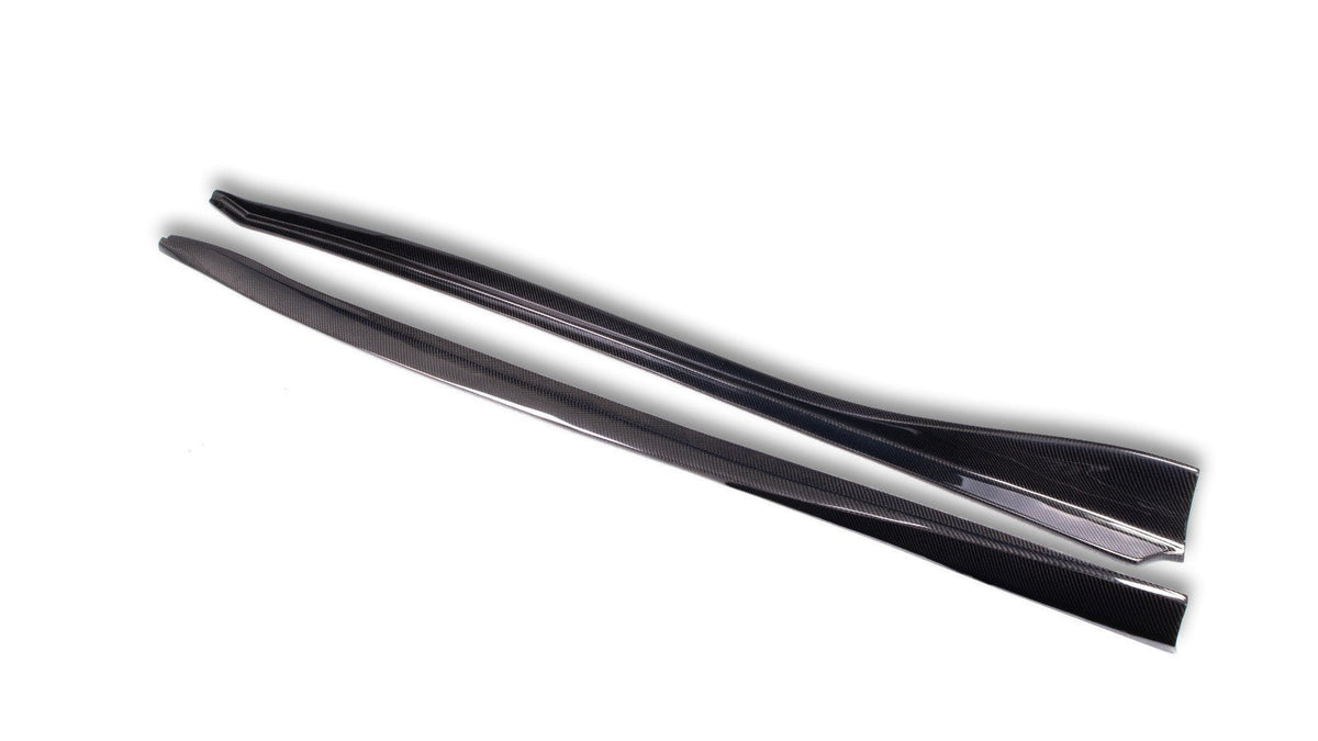 VRS Style Carbon Fiber Side Skirts - Toyota A90 Supra