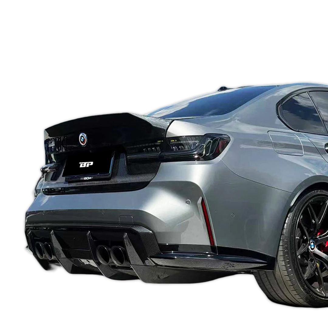 RC Style Carbon Fiber Rear Diffuser - BMW G80 M3 & G82/G83 M4
