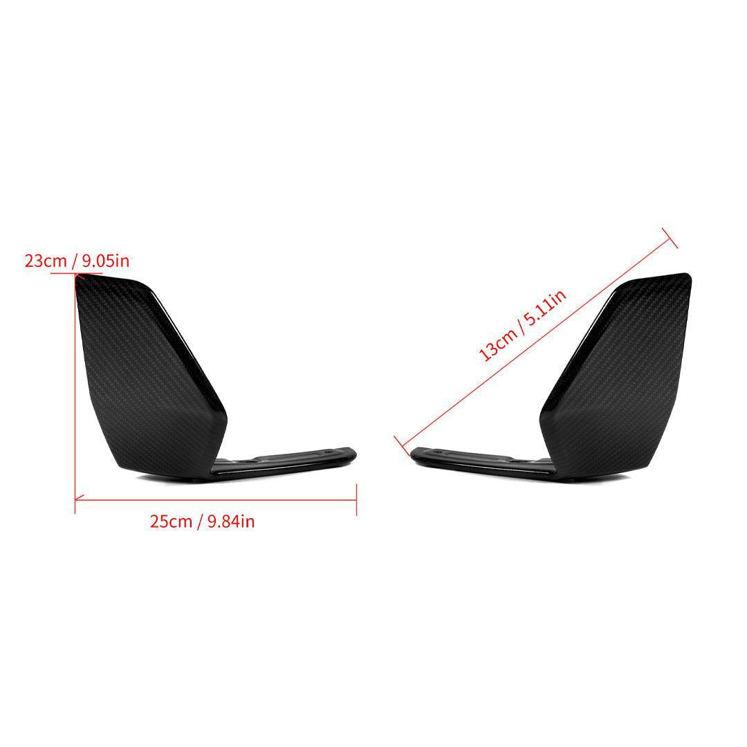 MP Style Carbon Fiber Front Spitter - BMW G05 X5 Pre-LCI
