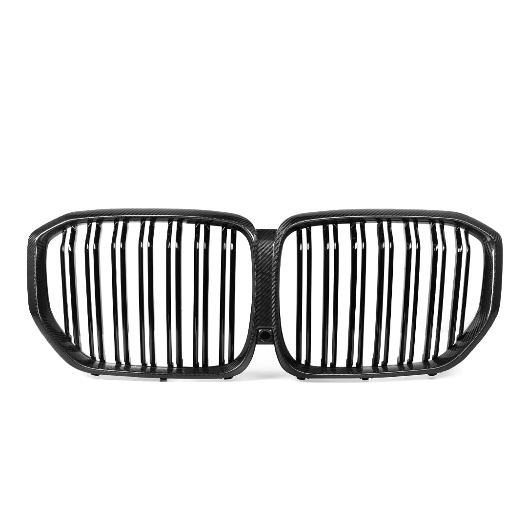 Double Slat Carbon Fiber Front Grille - BMW G05 X5