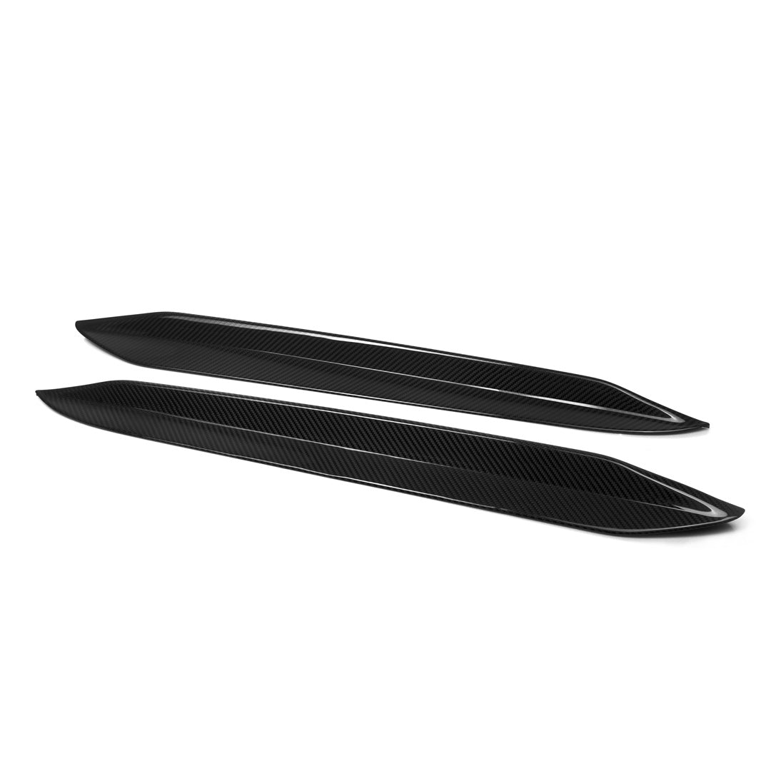 MP Style Carbon Fiber Rear Window Inserts - BMW G06 X6 & F96 X6M