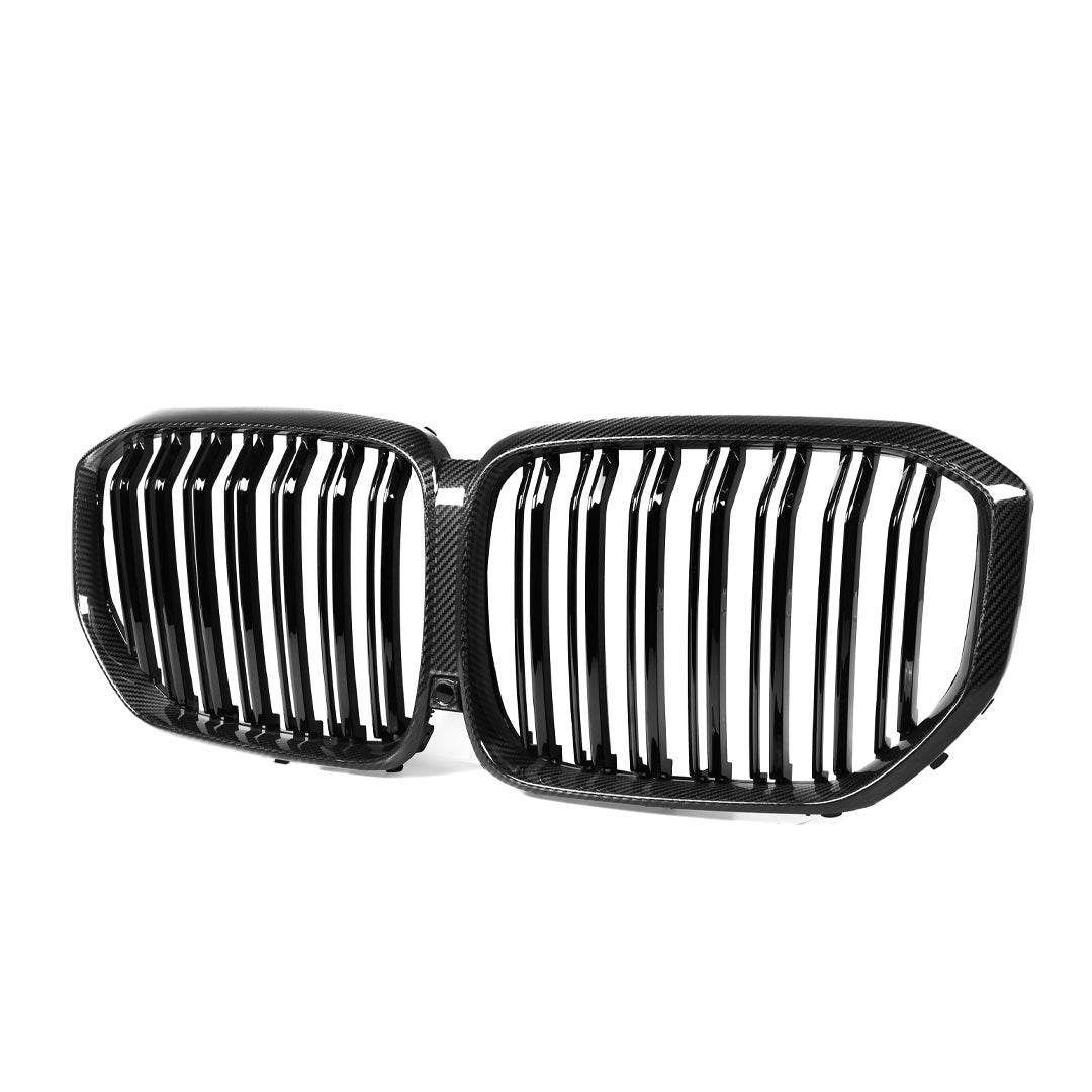 Double Slat Carbon Fiber Front Grille - BMW G05 X5