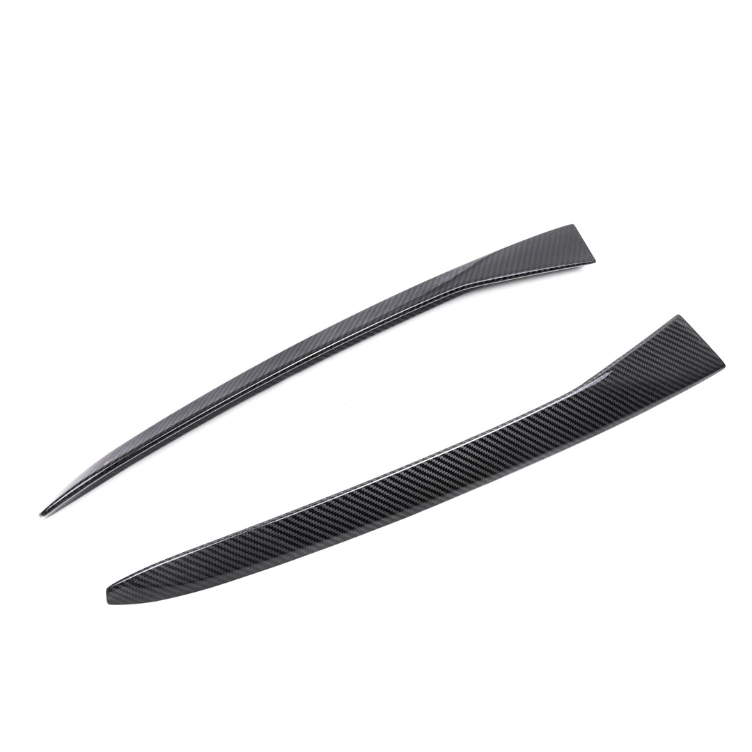 MP Style Dry Carbon Rear Window Side Spoiler - BMW F98 X4M