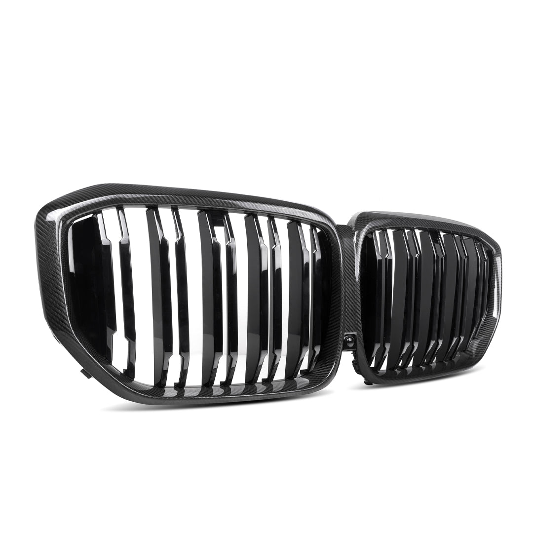 Double Slat Carbon Fiber Front Grille - BMW G05 X5