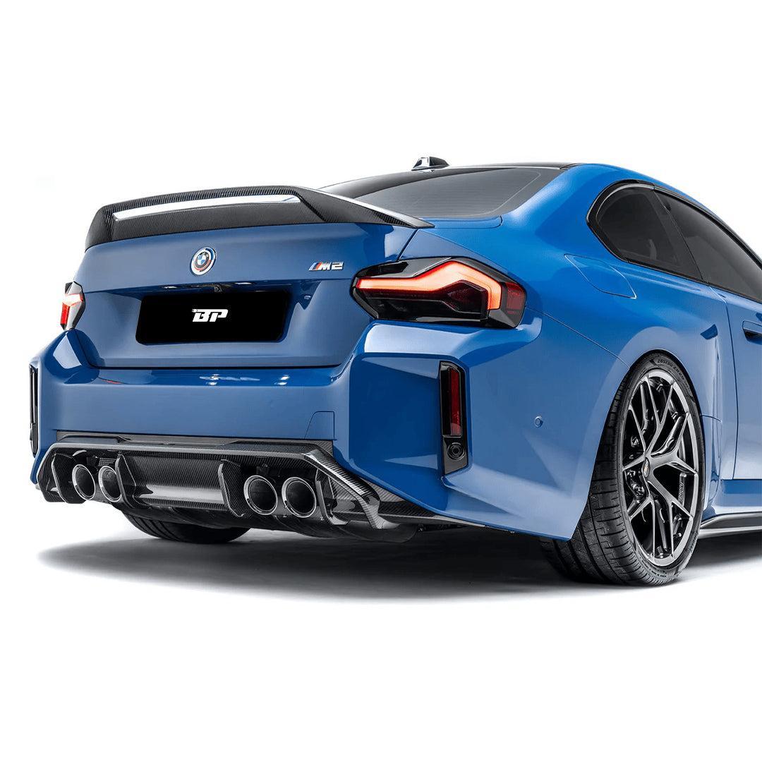 AD Style Carbon Fiber Rear Diffuser V2 - BMW G87 M2