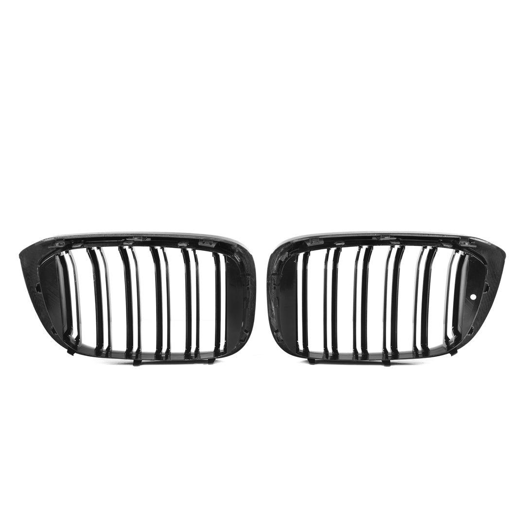 Dual Slat Carbon Fiber Front Grilles - BMW F97 X3M F98 X4M Pre-LCI