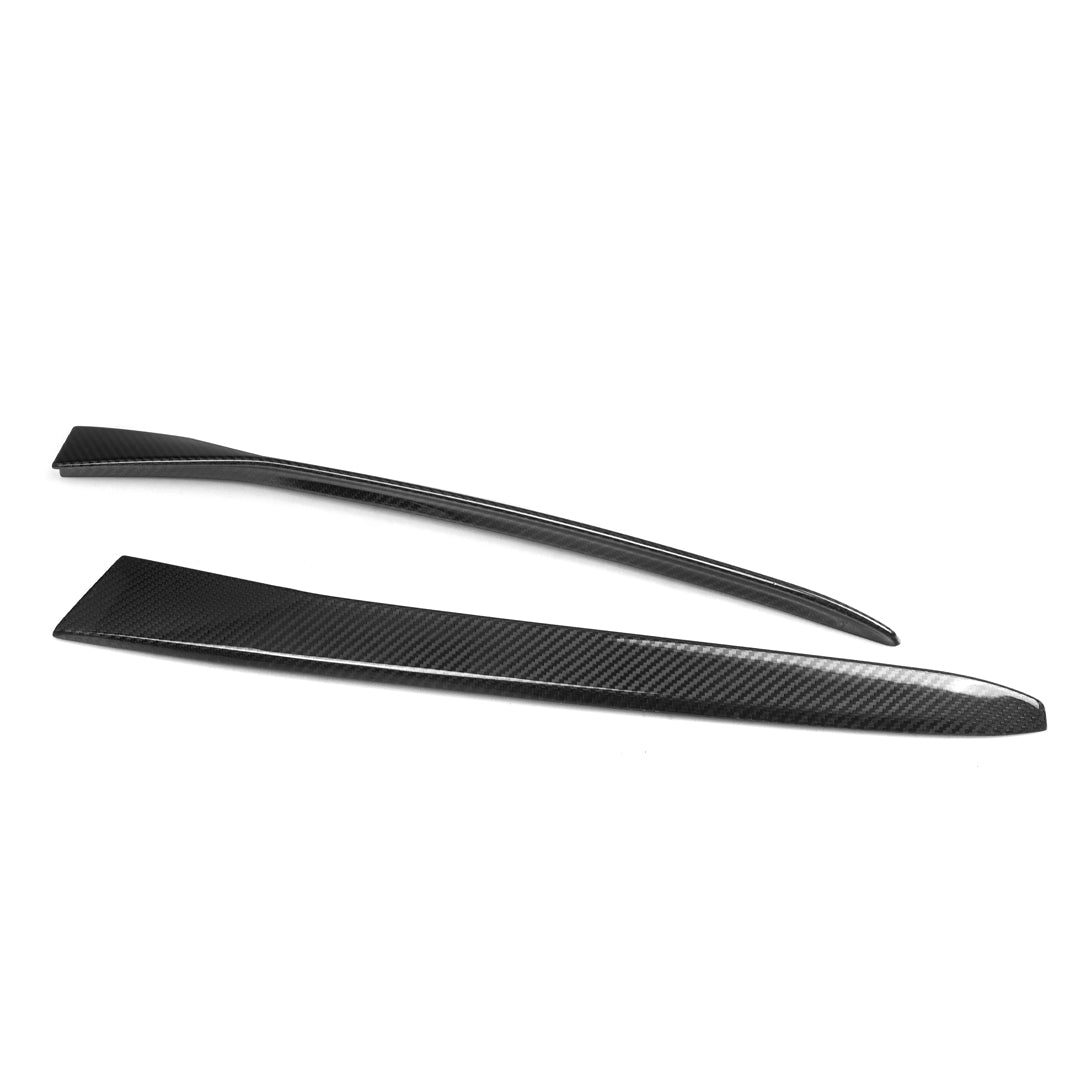 MP Style Dry Carbon Rear Window Side Spoiler - BMW F98 X4M