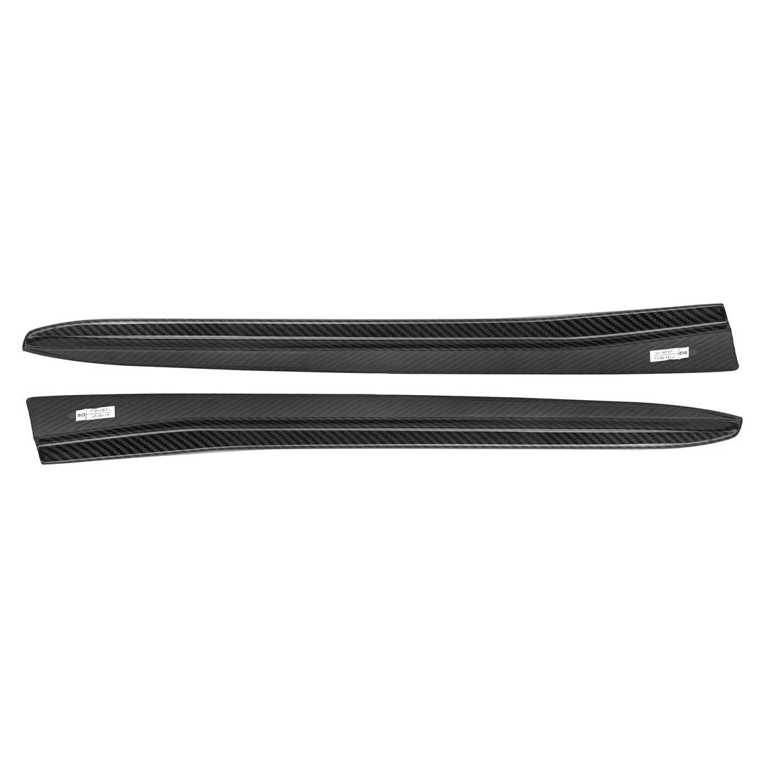 MP Style Dry Carbon Rear Window Side Spoiler - BMW F98 X4M