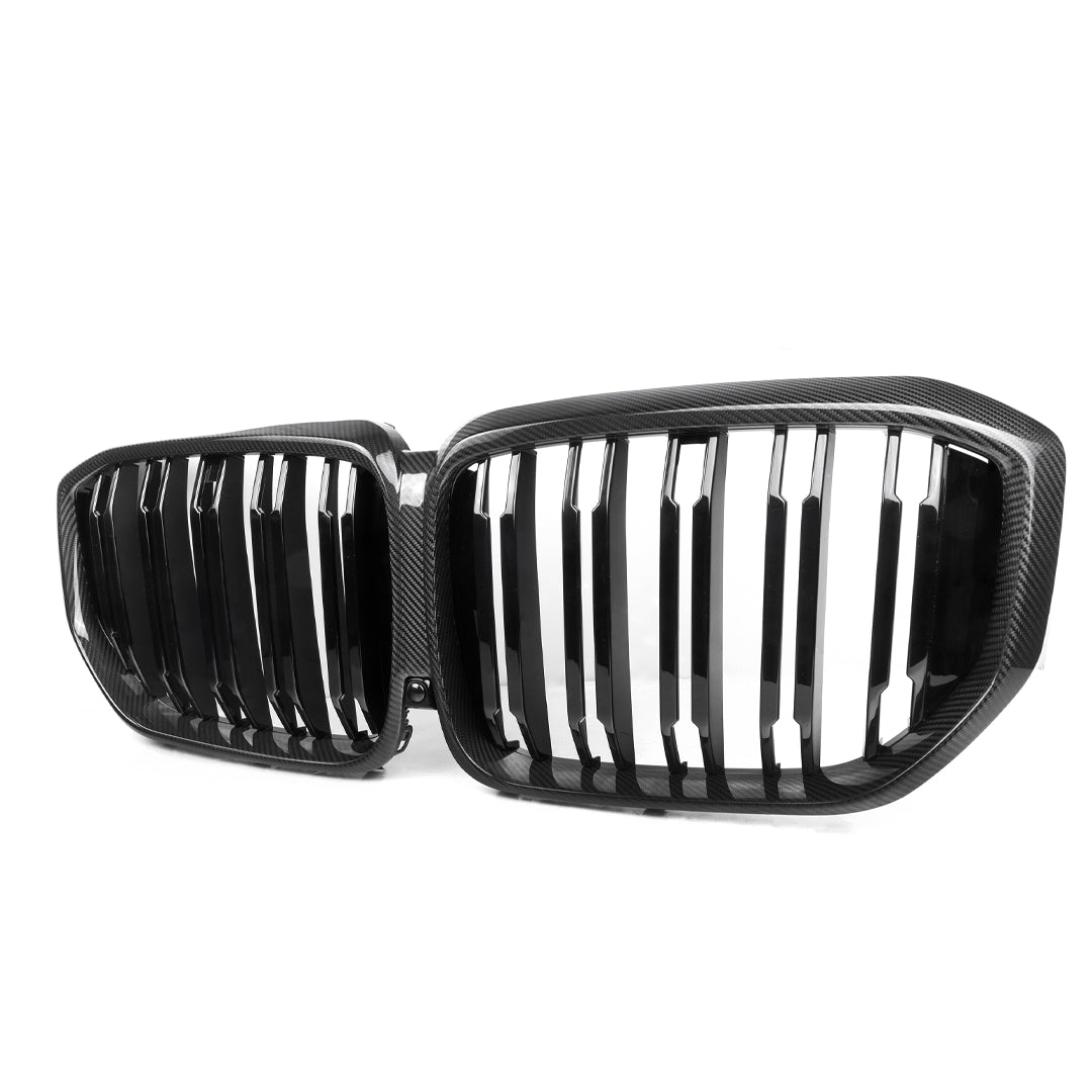 Double Slat Carbon Fiber Front Grille - BMW G05 X5