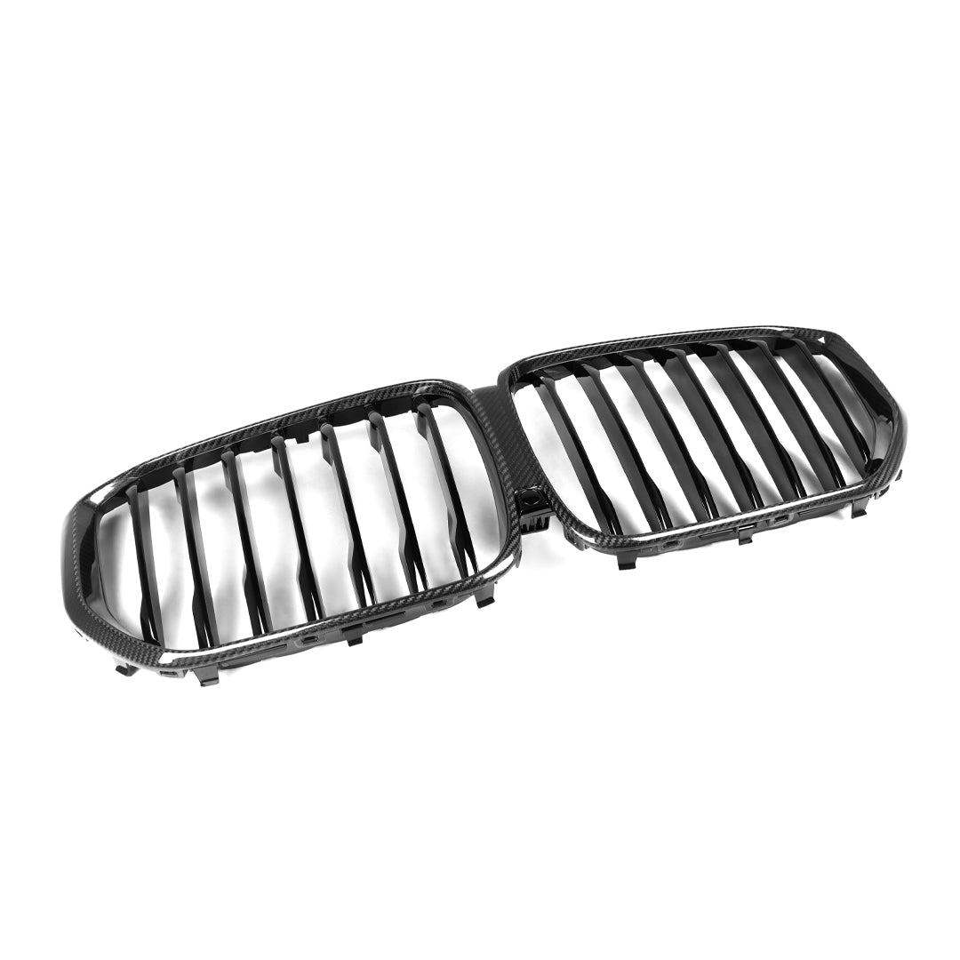 Single Slat Carbon Fiber Front Grille - BMW G05 X5 Pre-LCI