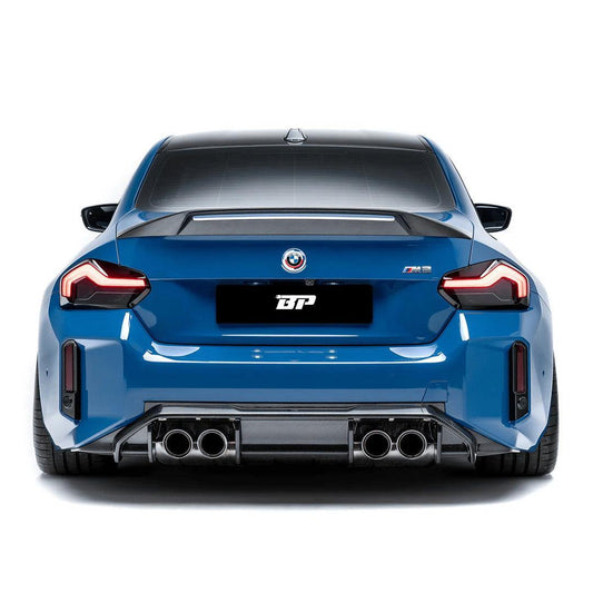 AD Style Carbon Fiber Rear Diffuser V2 - BMW G87 M2
