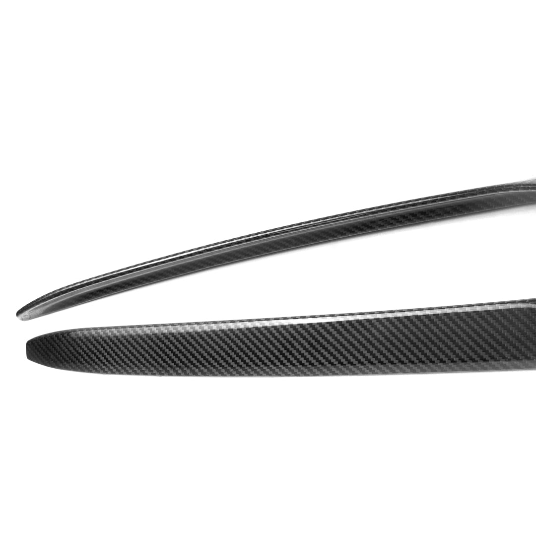 MP Style Dry Carbon Rear Window Side Spoiler - BMW F98 X4M