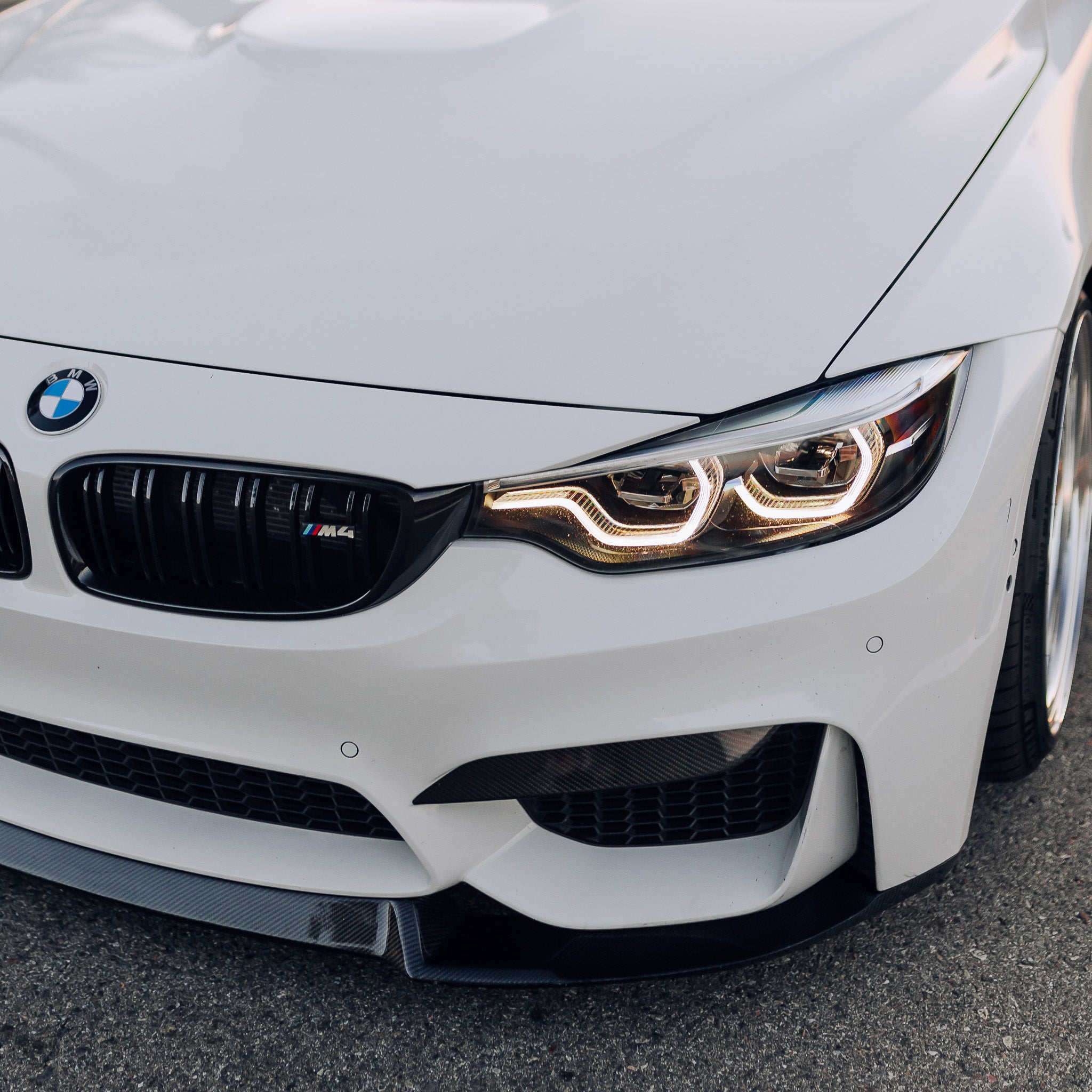 CS Style Carbon Fiber Front Lip - BMW F80 M3 & F82/F83 M4
