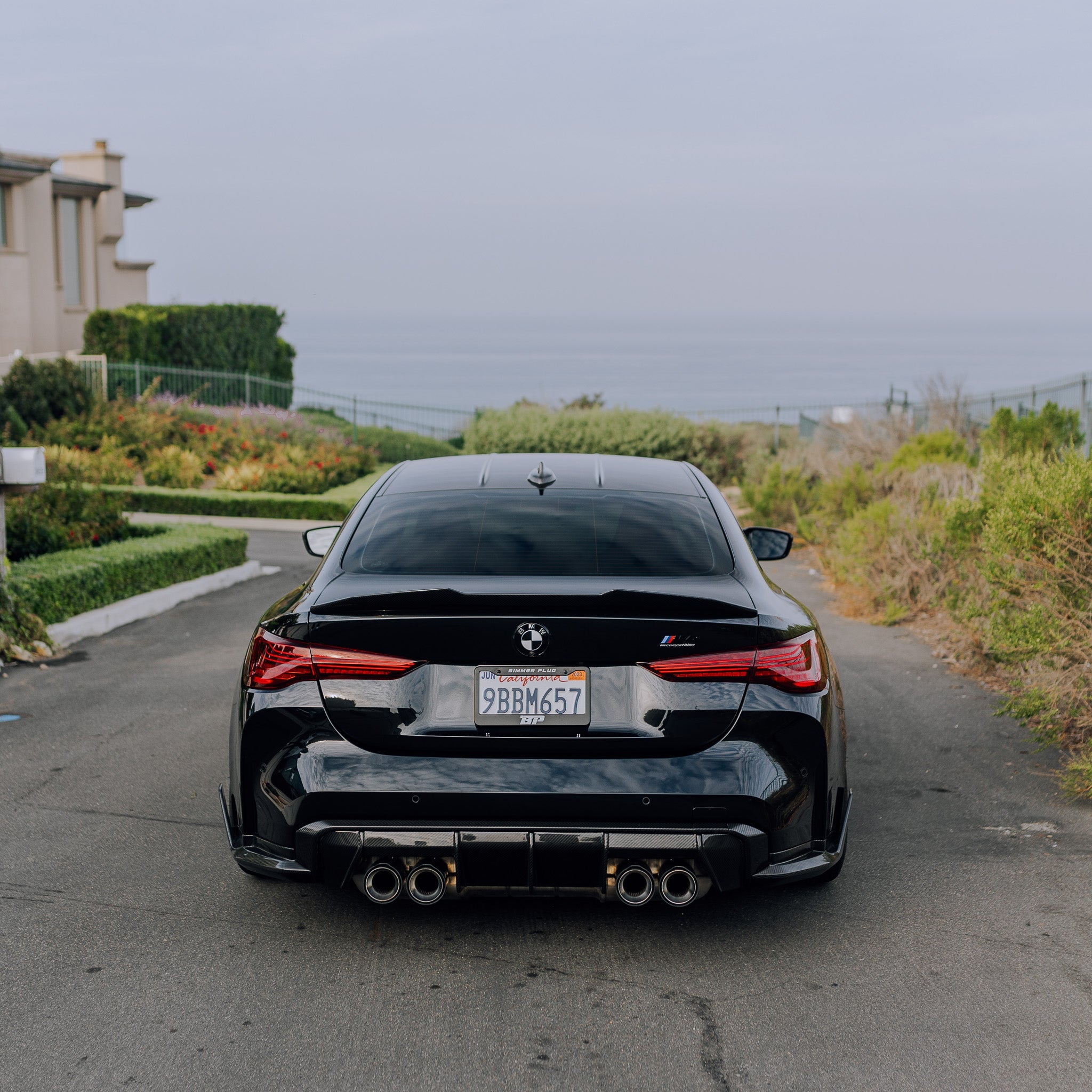 PSM Style High Kick Carbon Fiber Trunk Spoiler - BMW G82 M4 & G22 4 Series