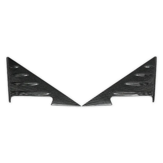 Carbon Fiber A-pillar Triangle Cover Trim Set - BMW G42 2 Series & G87 M2