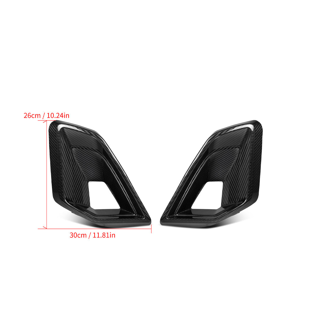 OEM Style Carbon Fiber Front Air Duct - BMW G05 X5 LCI