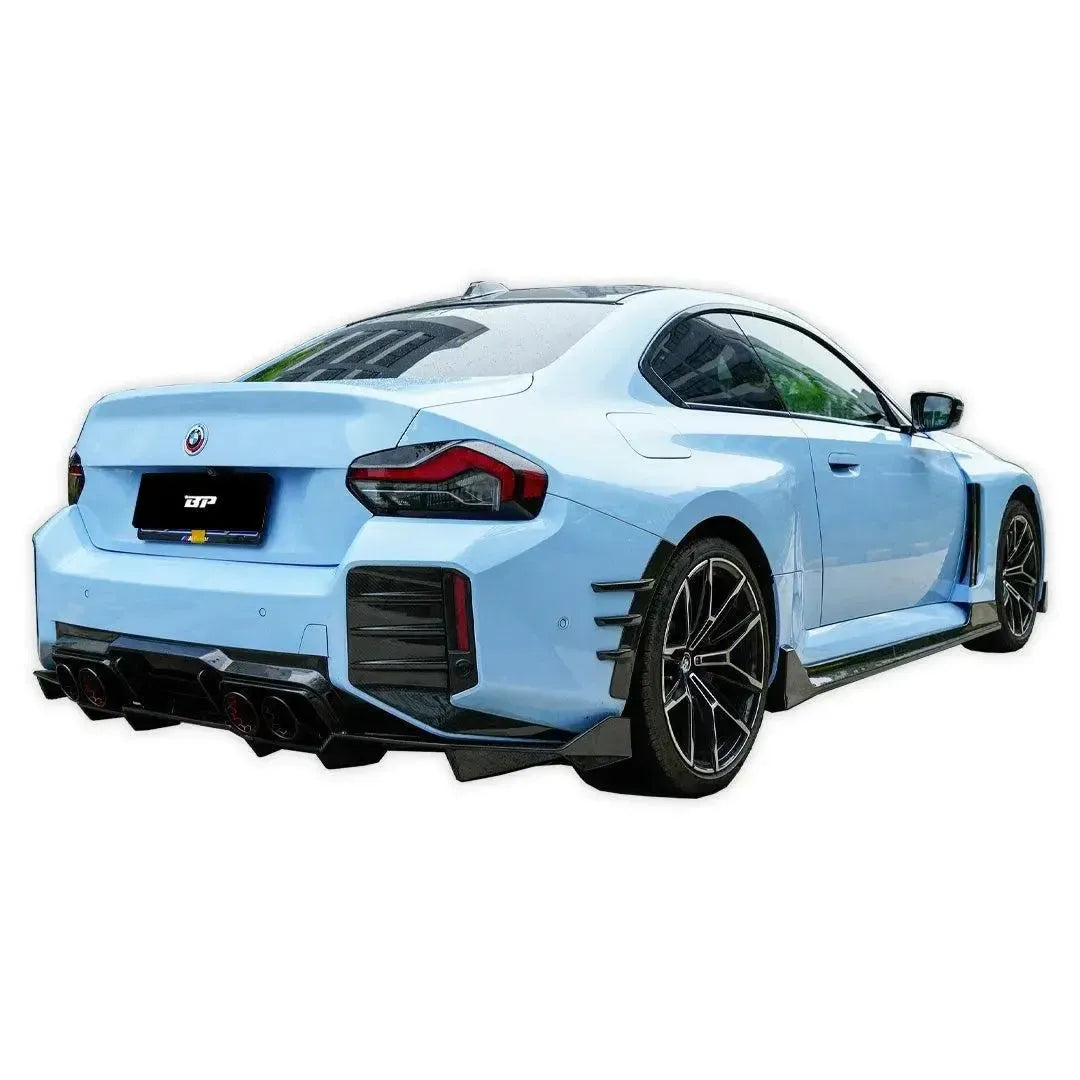 V Style Carbon Fiber Rear Diffuser - BMW G87 M2