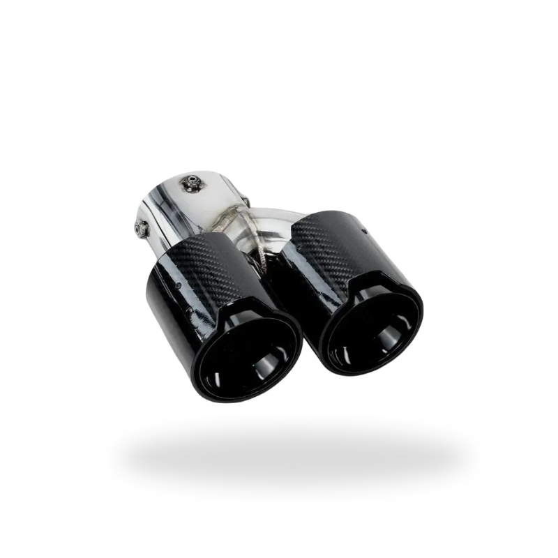 MP Style Carbon Fiber Quad Exhaust Tip Set - BMW G20 3 Series & G22/G23/G26 4 Series