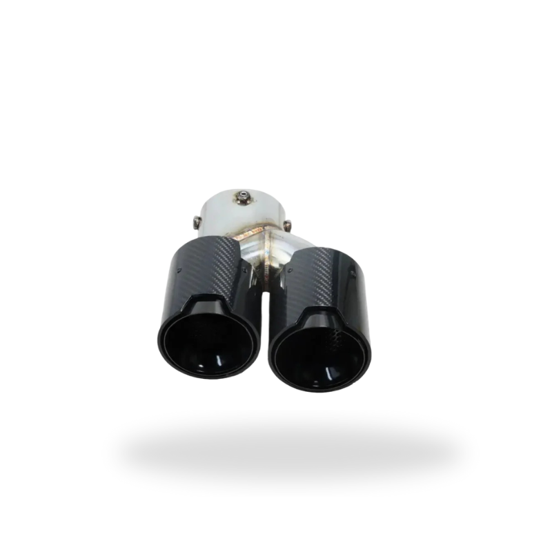 MP Style Carbon Fiber Quad Exhaust Tip Set - BMW G20 3 Series & G22/G23/G26 4 Series