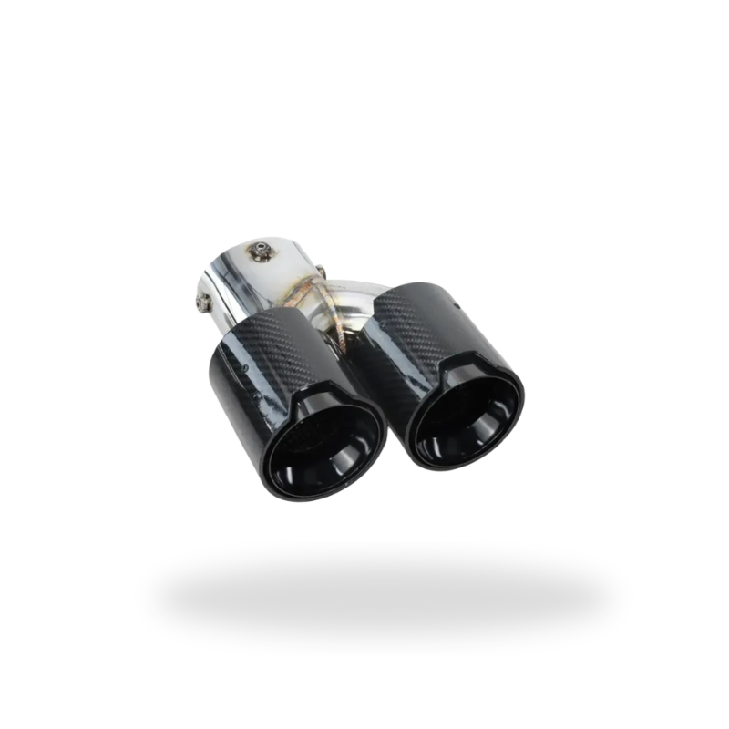 MP Style Carbon Fiber Quad Exhaust Tip Set - BMW G20 3 Series & G22/G23/G26 4 Series
