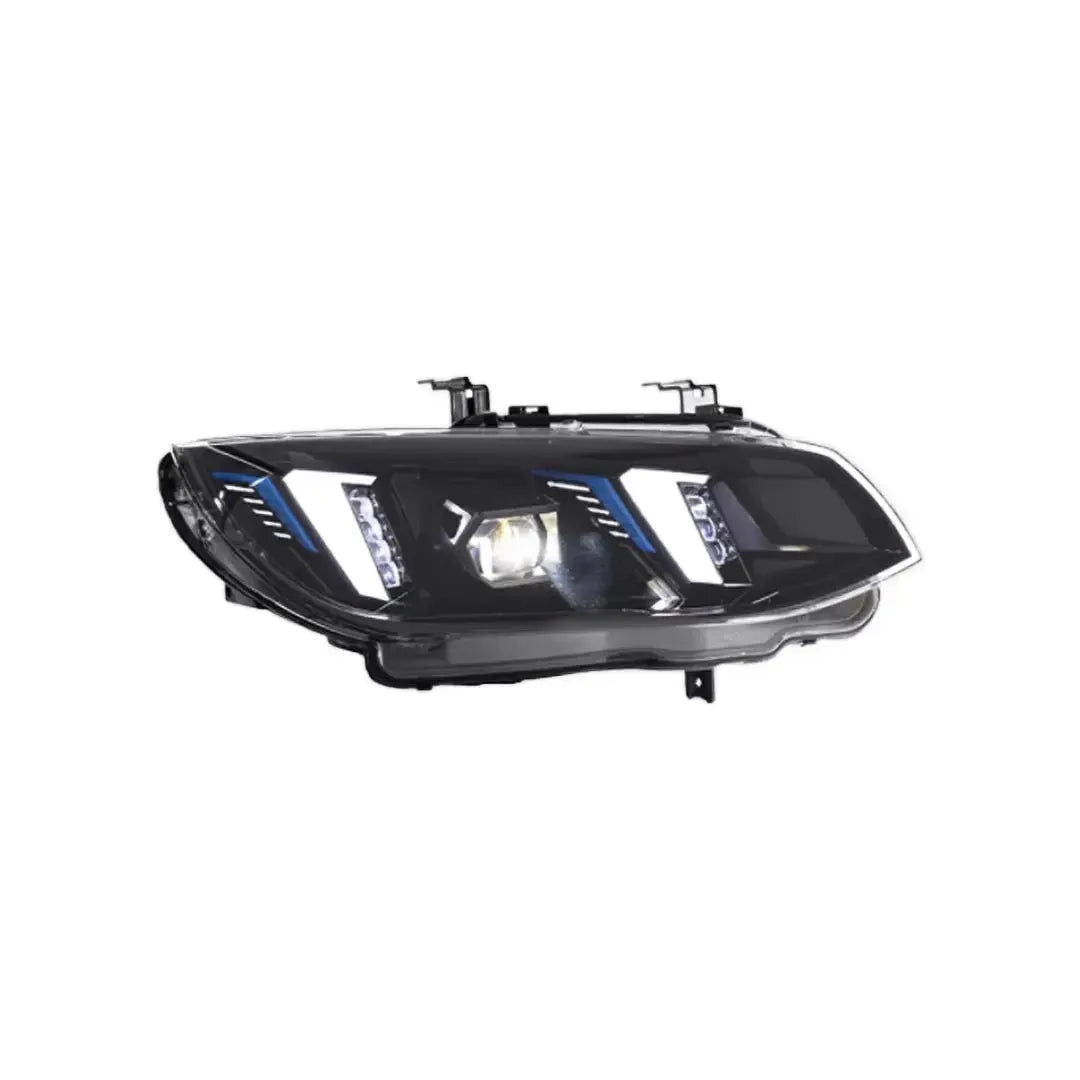 Snake Eye Style LED Headlight with White/Yellow DRL - BMW E92 & E93 M3 & 3 Series