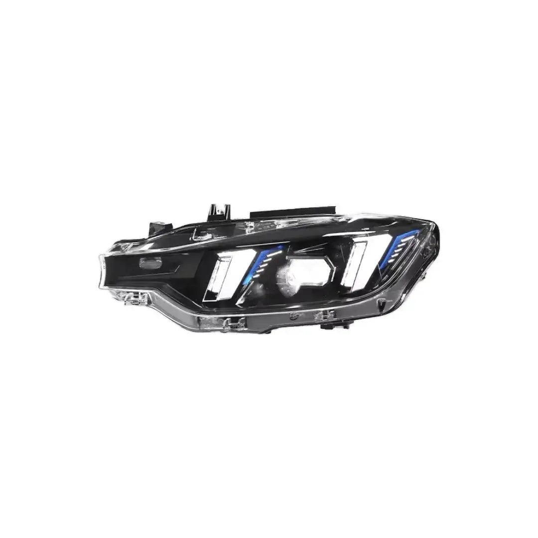 Snake Eye Style LED Headlight with White/Yellow DRL - BMW F80 M3 & F30 3 Series