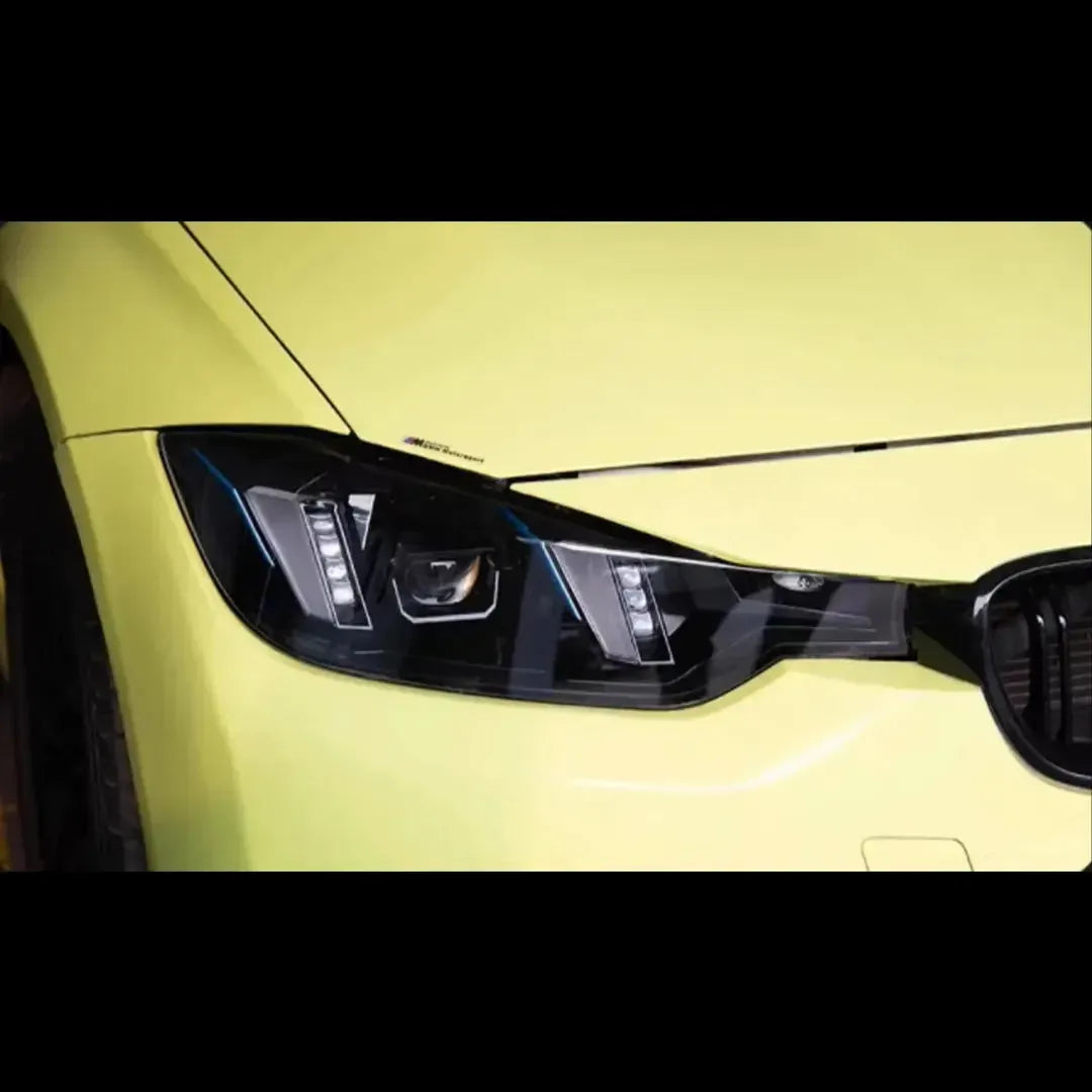 Snake Eye Style LED Headlight with White/Yellow DRL - BMW F80 M3 & F30 3 Series