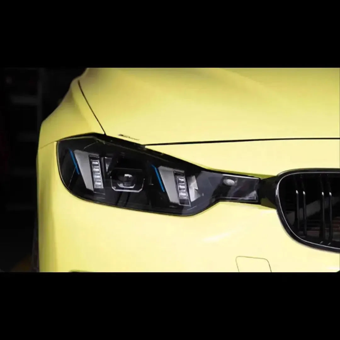 Snake Eye Style LED Headlight with White/Yellow DRL - BMW F80 M3 & F30 3 Series