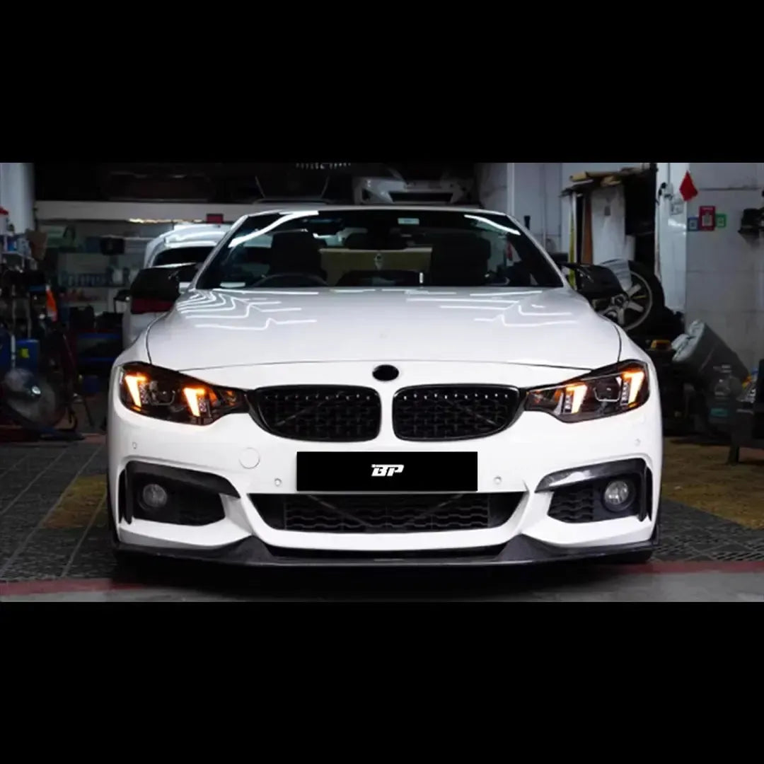 Snake Eye Style LED Headlight with White/Yellow DRL - BMW F82/F83 M4 & F32/F33/F36 4 Series