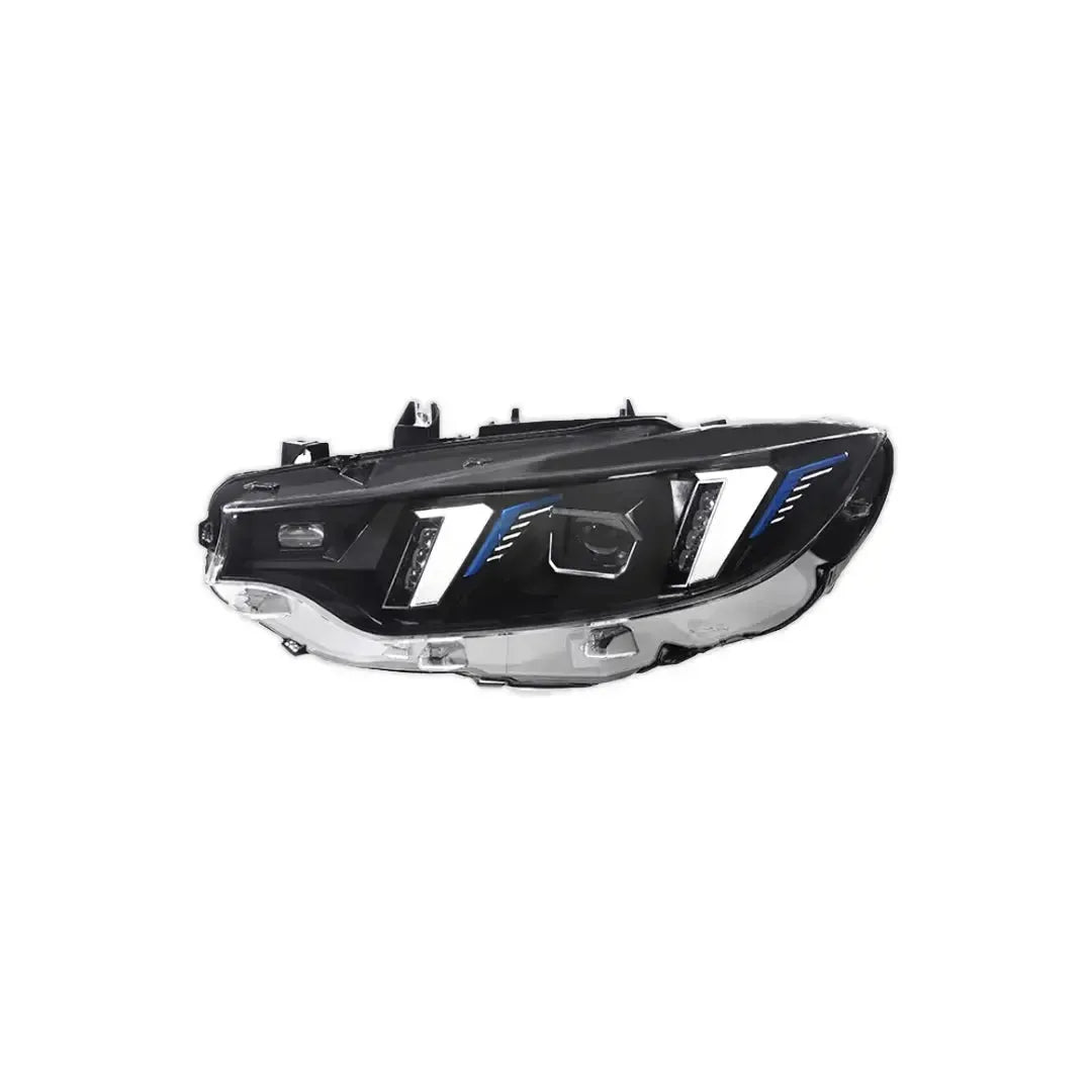 Snake Eye Style LED Headlight with White/Yellow DRL - BMW F82/F83 M4 & F32/F33/F36 4 Series