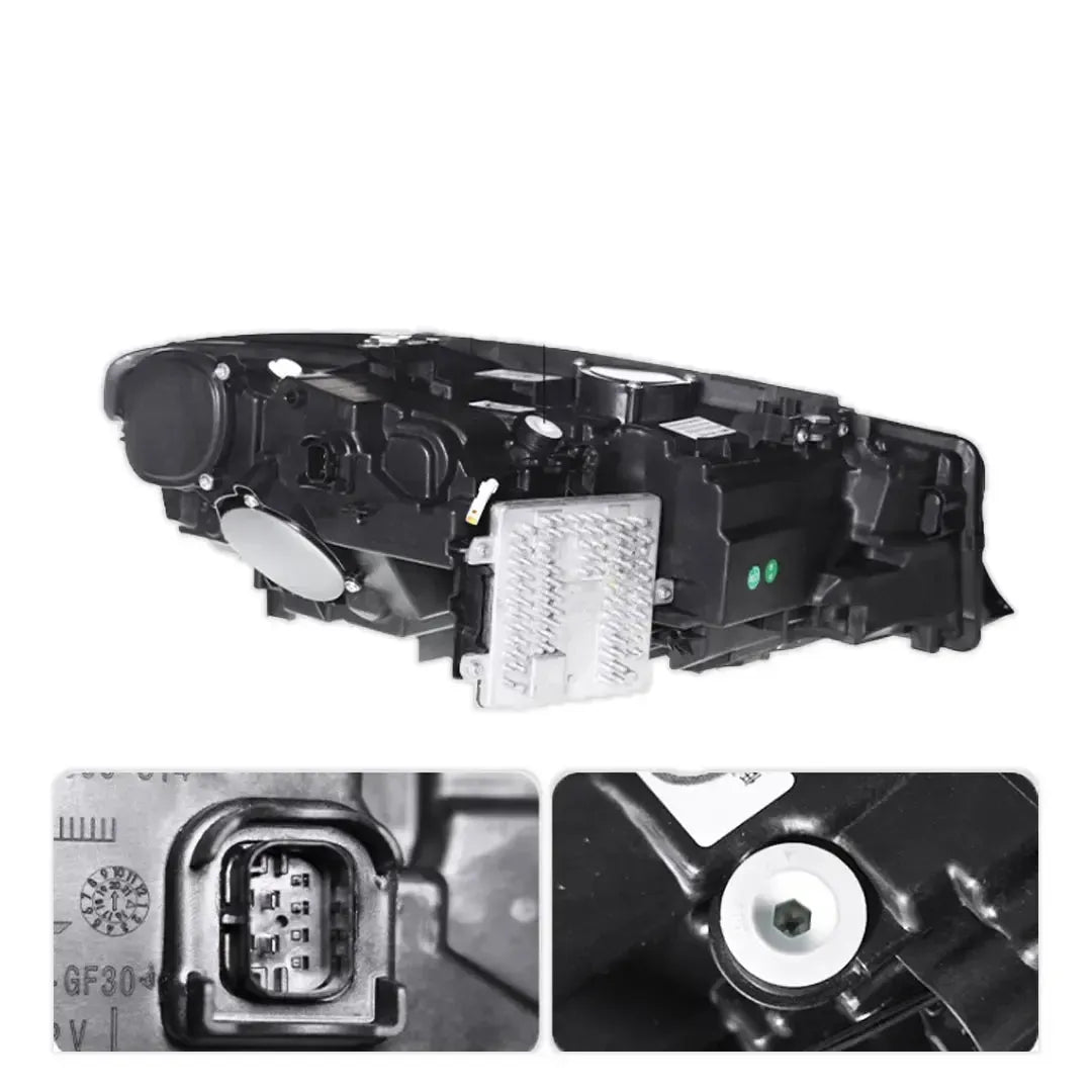 Snake Eye Style LED Headlight With White/Yellow DRL - BMW G20 3 Series