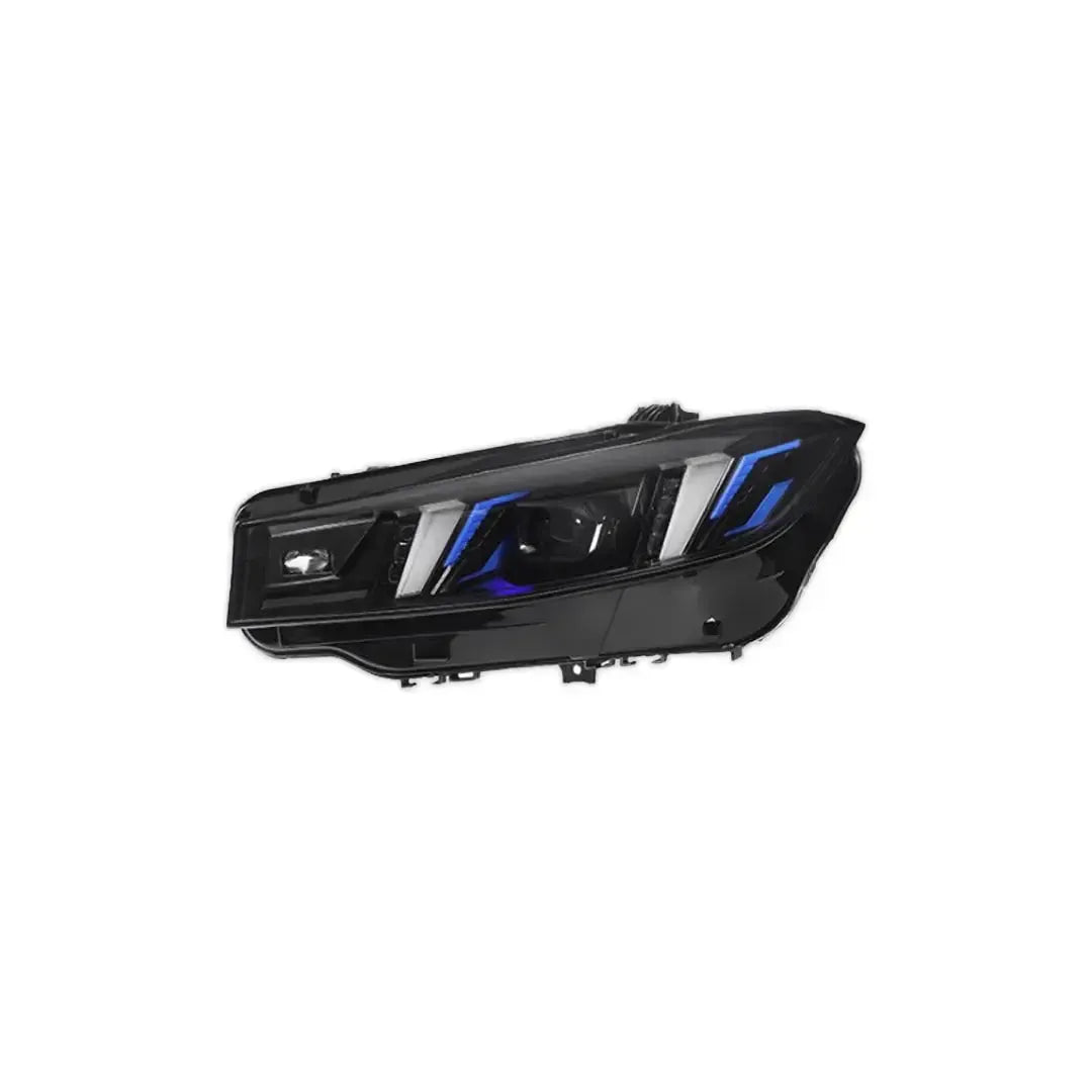 Snake Eye Style LED Headlight With White/Yellow DRL - BMW G20 3 Series