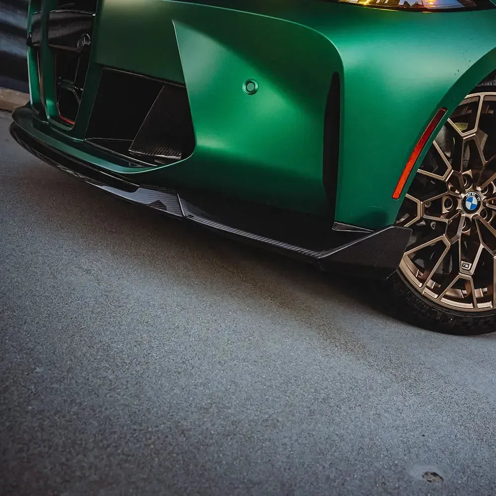 CS Style Carbon Fiber Front Lip - BMW G80 M3 & G82/G83 M4