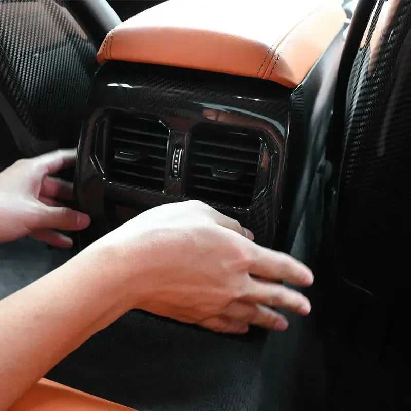 Carbon Fiber Rear Seat AC Vent Cover - BMW G80 M3 & G82/G83 M4