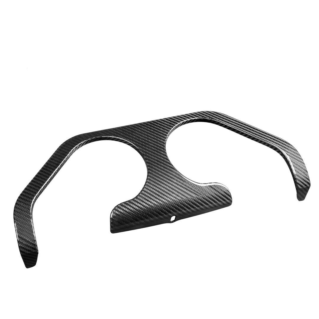 MP Exhaust Style Carbon Fiber Rear Diffuser Center Trim - BMW G80 M3 & G82/G83 M4