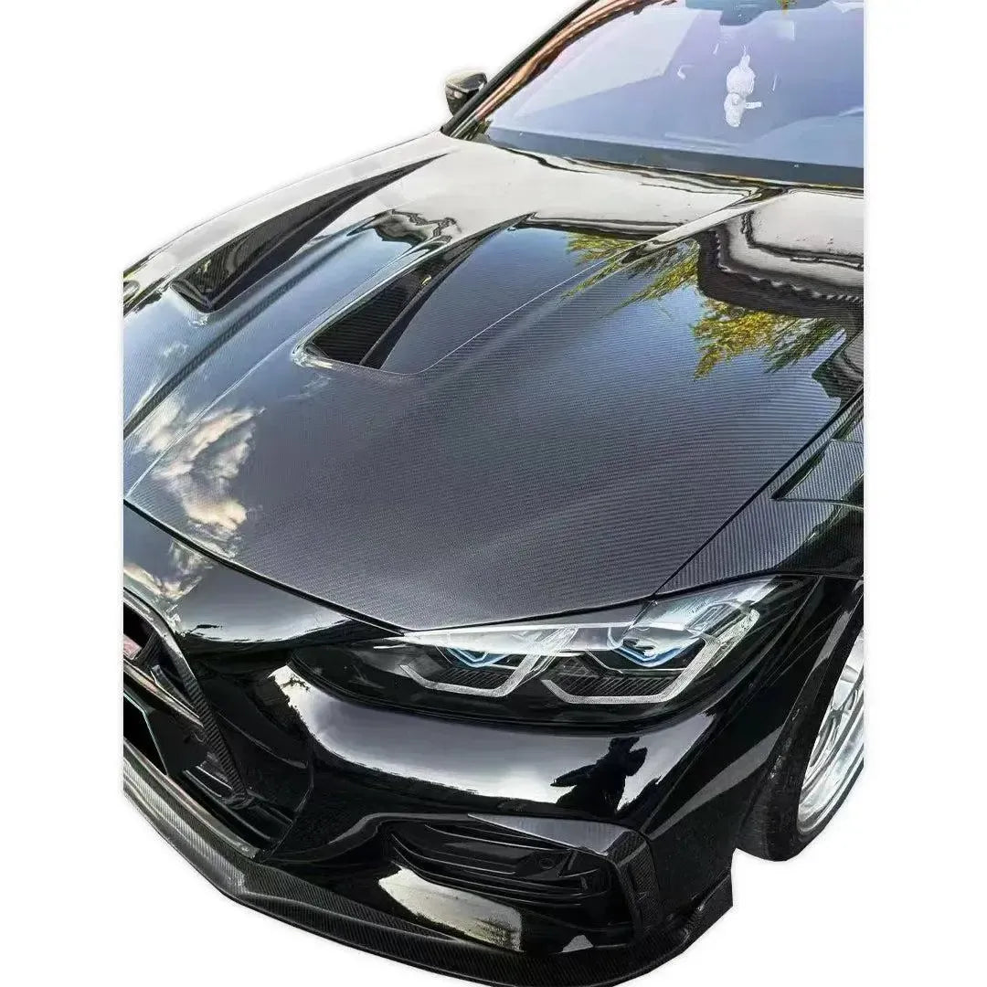 AN Style Carbon Fiber Front Hood - BMW G22/G23/G26 4 Series